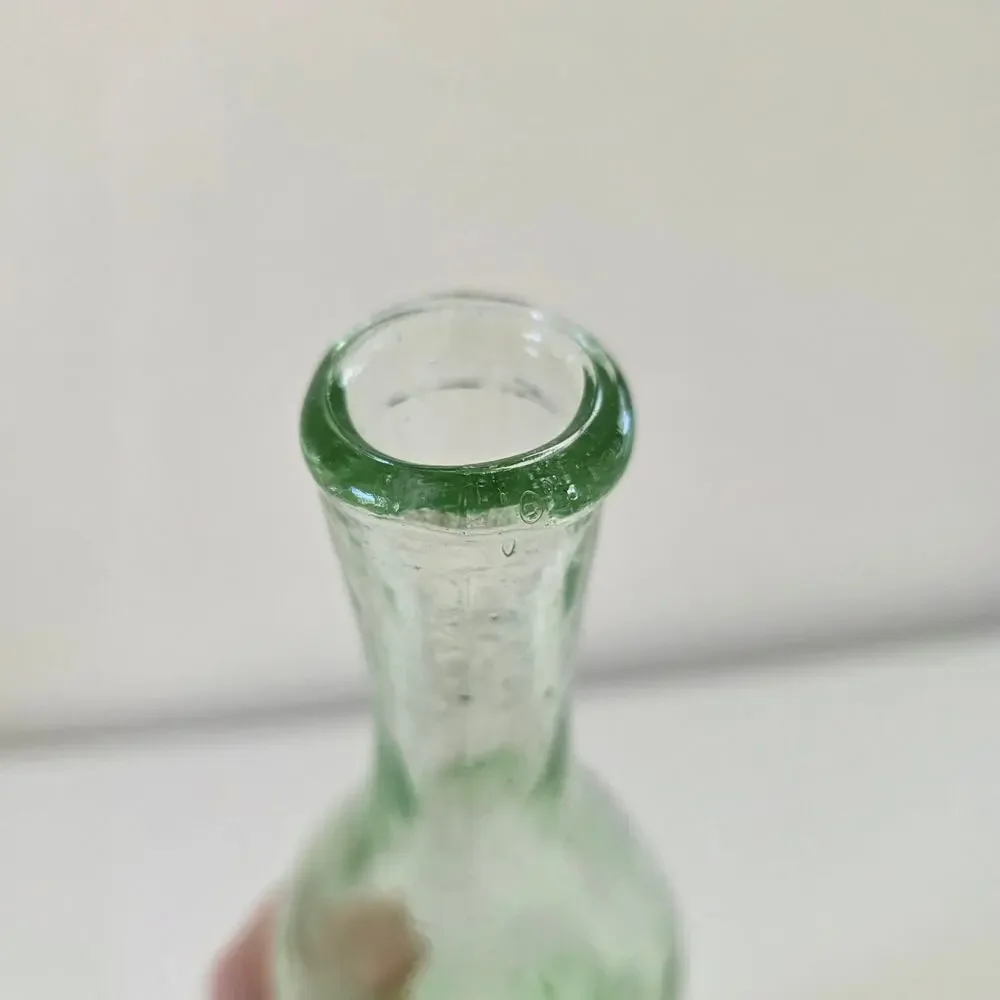 Vintage Porfidio Single Barrel Añejo Tequila Bottle Cactus Inside Glass Mexico